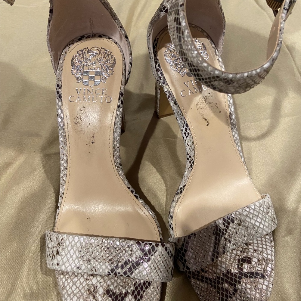 Snakeskin Patterned Women's 👠 - Picture 6 of 8